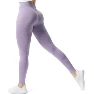 Aoxjox High Waist Workout Gym Vital Seamless Leggings Yoga Pants Womens Small